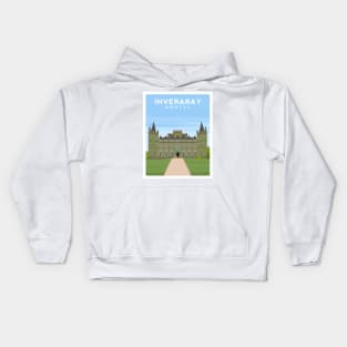 Inveraray Castle - Argyll, Scotland Kids Hoodie